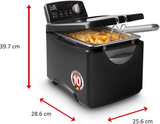 Fritel Turbo SF4178 Friteuse 3L 2300W