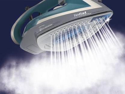 Tefal FV6830 Ultragliss Anti-Calc Plus Stoomstrijkijzer Blauw/Zilver