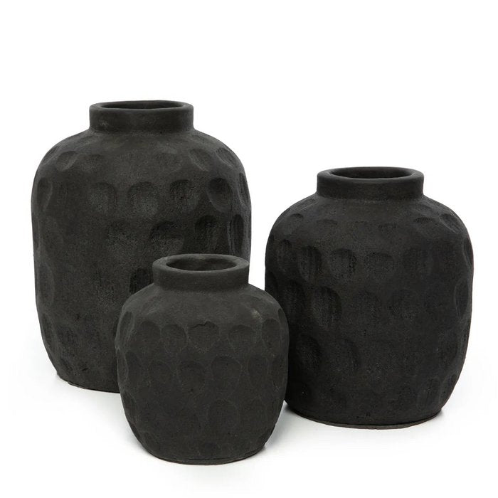 Trendy Vaas - Zwart - L