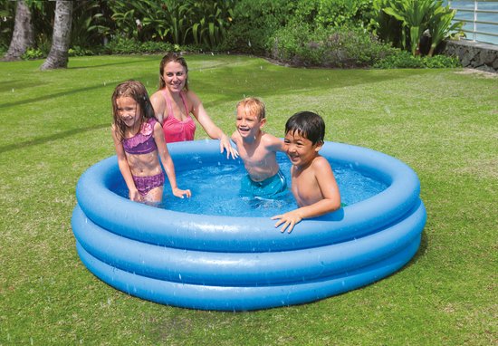 Intex 58446Np Crystal Blue 3-Rings Zwembad 168Cm