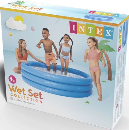 Intex 58446Np Crystal Blue 3-Rings Zwembad 168Cm