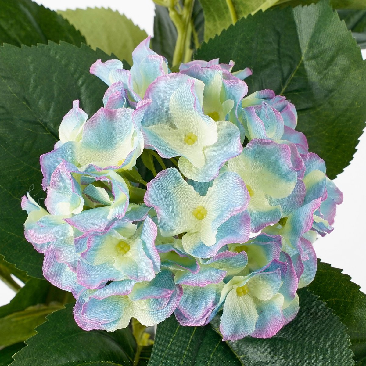 Hortensia Kunstplant in Bloempot Stan - H40 x Ø35 cm - Paars