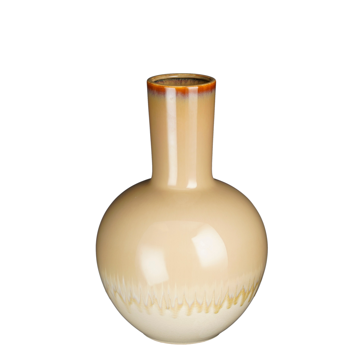 Holm Vaas - H42 x Ø27,5 cm - Keramiek - Crème