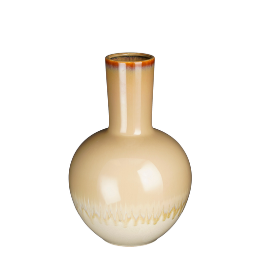 Holm Vaas - H42 x Ø27,5 cm - Keramiek - Crème