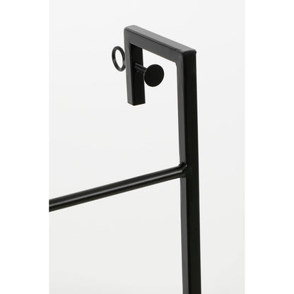 Dani Plantenrek Hangend - L54 x B9,5 x H90 cm - Metaal - Zwart