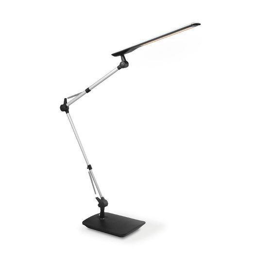 Bureaulamp 4W Zilver - Zwart - Verstelbaar