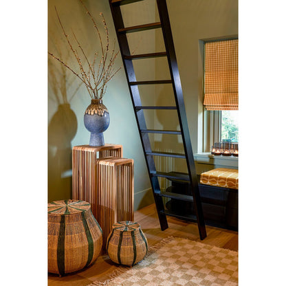 Yonker Plantentafel - Set van 2 - L35 x B25 x H80 cm - Bruin