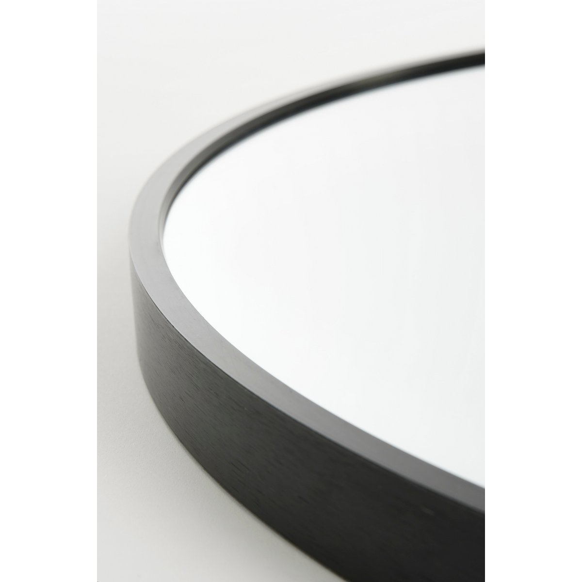 Rossi Spiegel - H3 x Ø60 cm - Metaal - Zwart