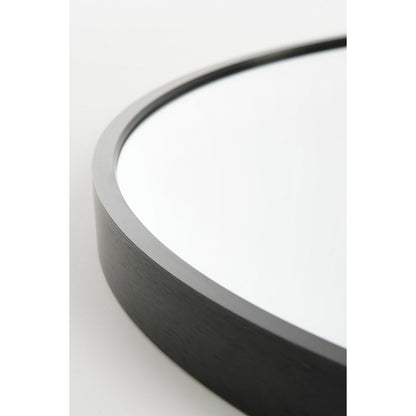 Rossi Spiegel - H3 x Ø60 cm - Metaal - Zwart