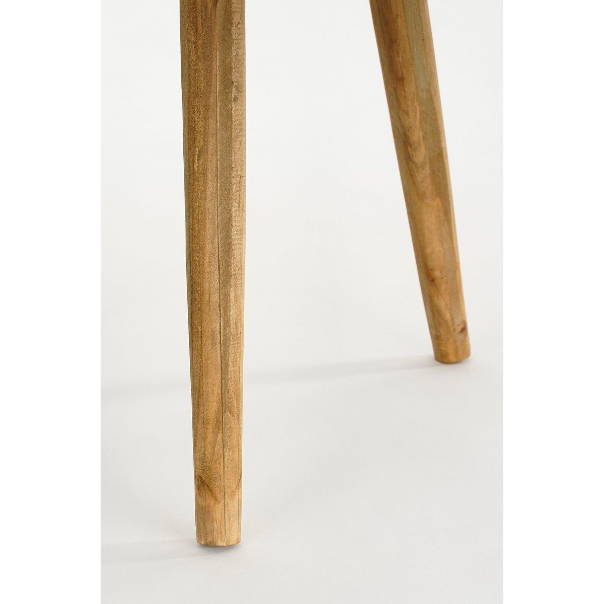 Bold Bijzettafel - H35,5 x Ø33 cm - Gerecycled Hout - Bruin